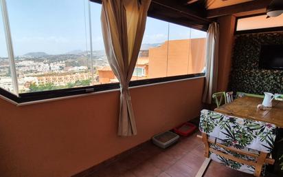 Balcony of Flat for sale in Rincón de la Victoria  with Air Conditioner, Terrace and Oven