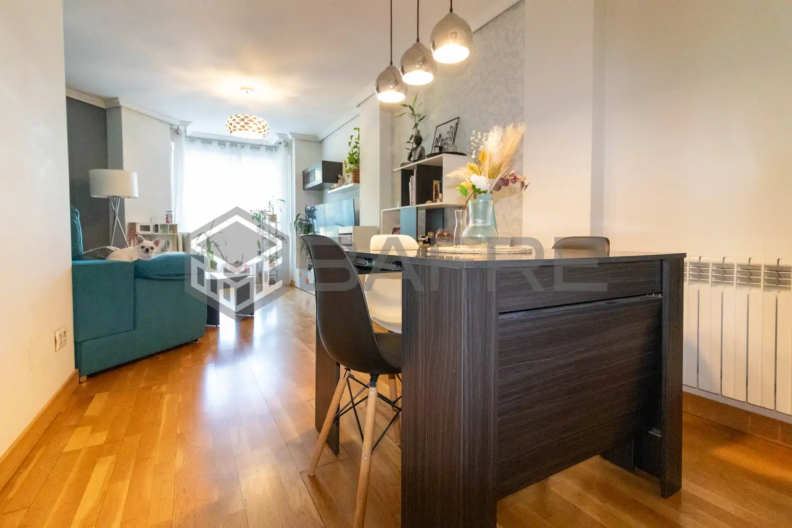 Wohnzimmer von Wohnung zum Verkauf in Madrid mit Klimaanlage, Heizung und Parkett