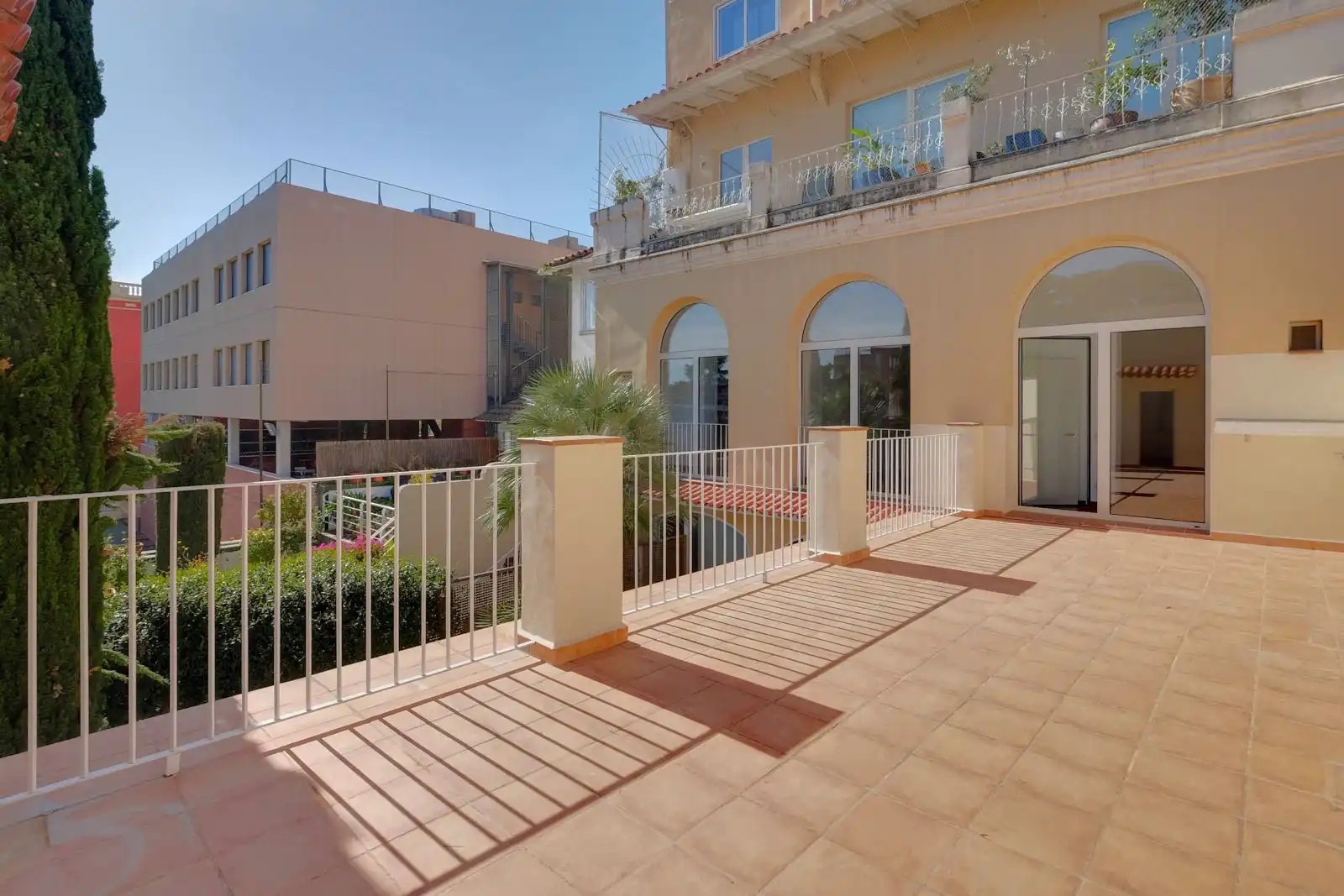 Terrace of Flat for sale in  Barcelona Capital  with Air Conditioner, Heating and Private garden