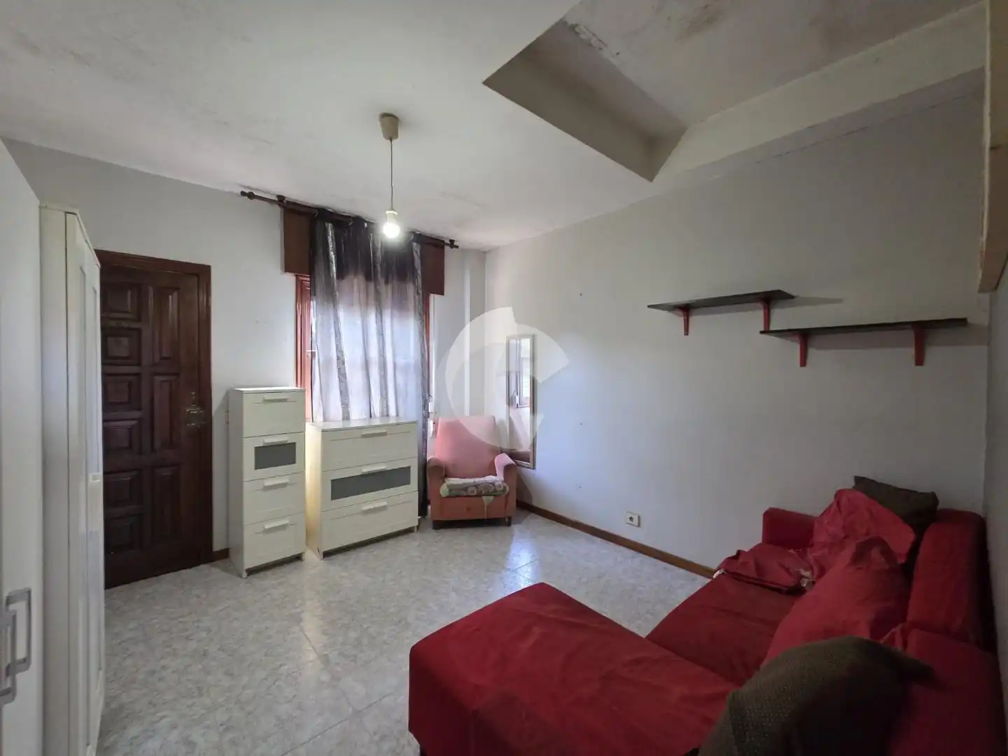 Sala de estar de Casa adosada en venta en Vigo 