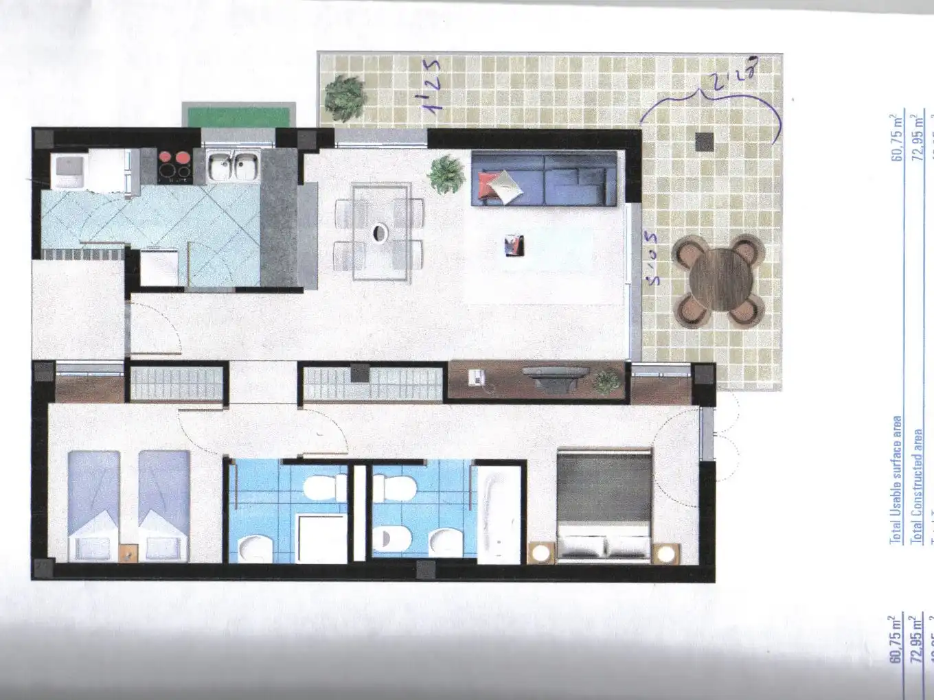 Apartament de lloguer a Dénia, Alicante