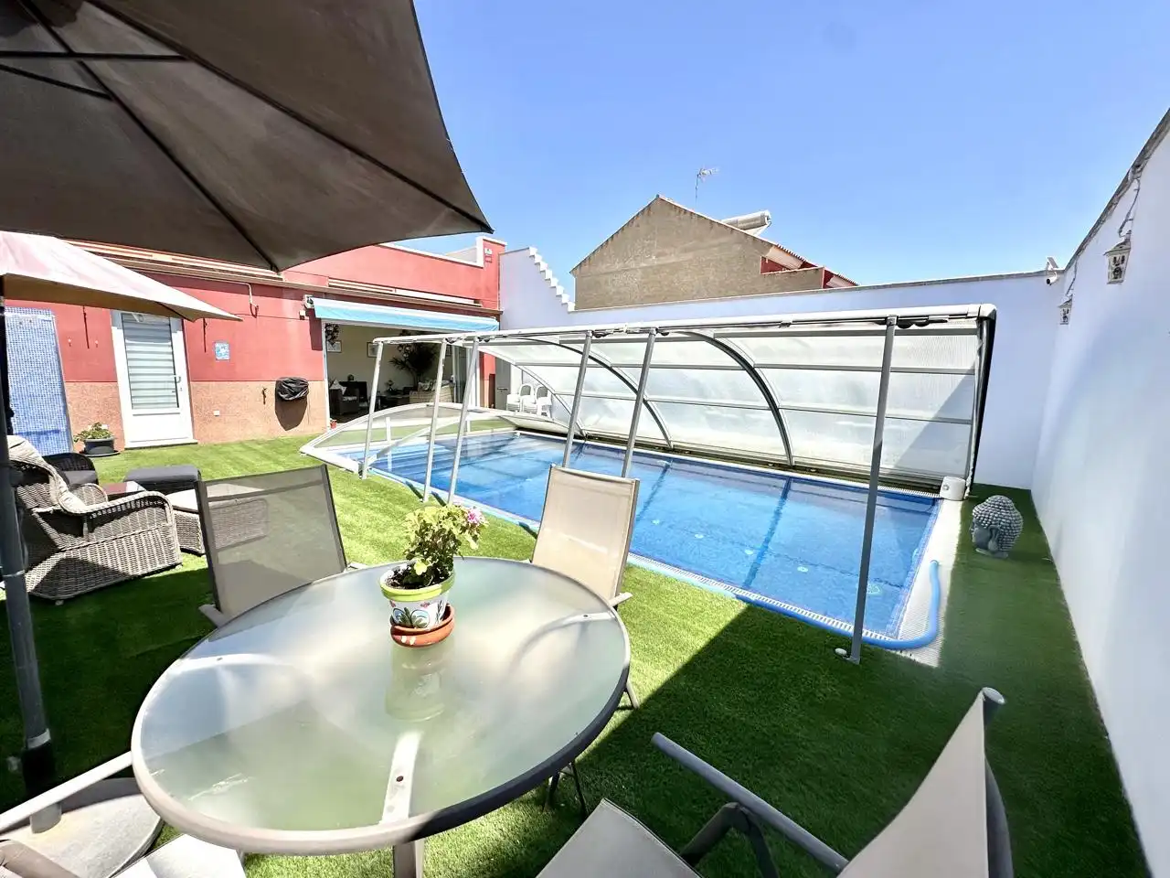 Piscina de Casa o chalet en venta en Fuente de Piedra con Aire acondicionado, Jardín privado y Terraza