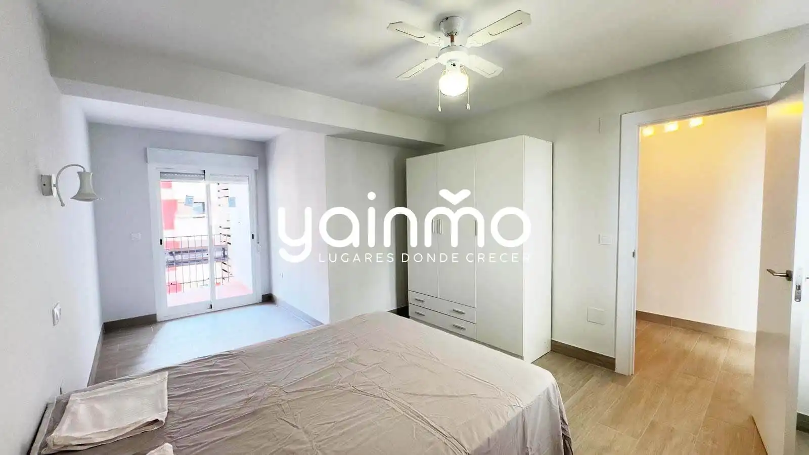 Bedroom of Flat for rent in Jaén  with Furnished and Balcony