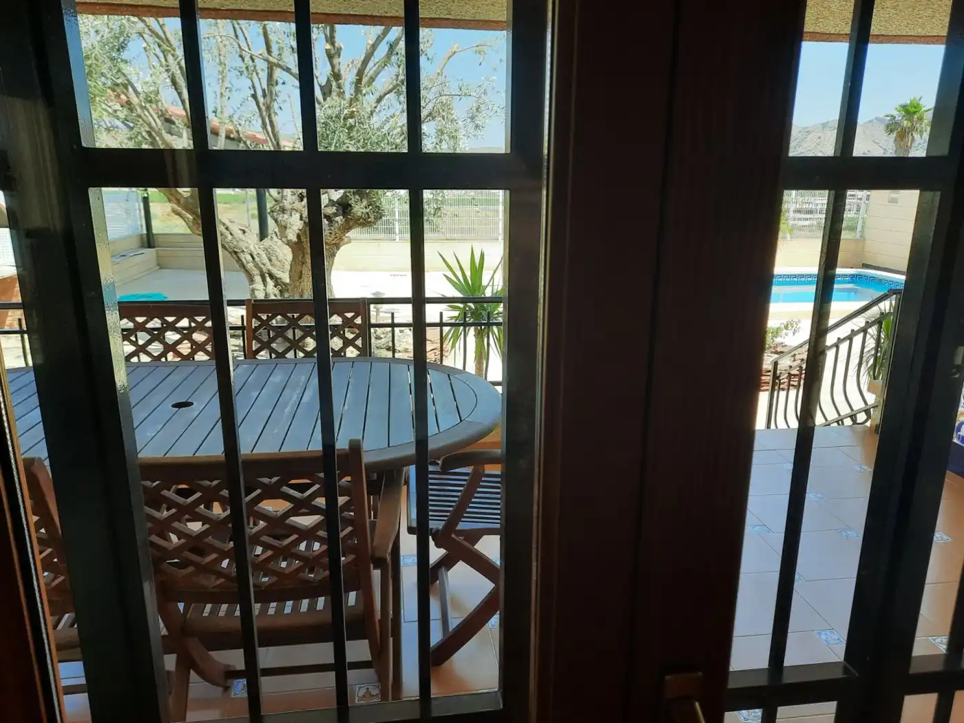 Terrassa de Casa o xalet de lloguer en Murcia amb Aire condicionat, Jardí privat i Parquet