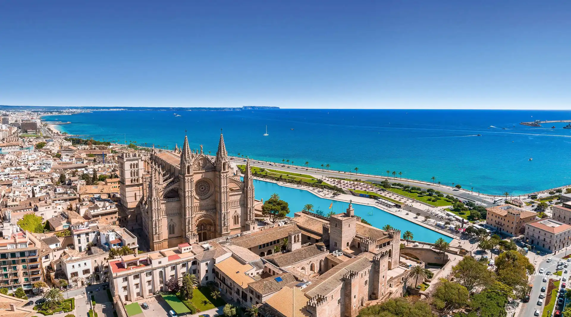 Vista exterior de Pis en venda en  Palma de Mallorca amb Aire condicionat, Calefacció i Terrassa