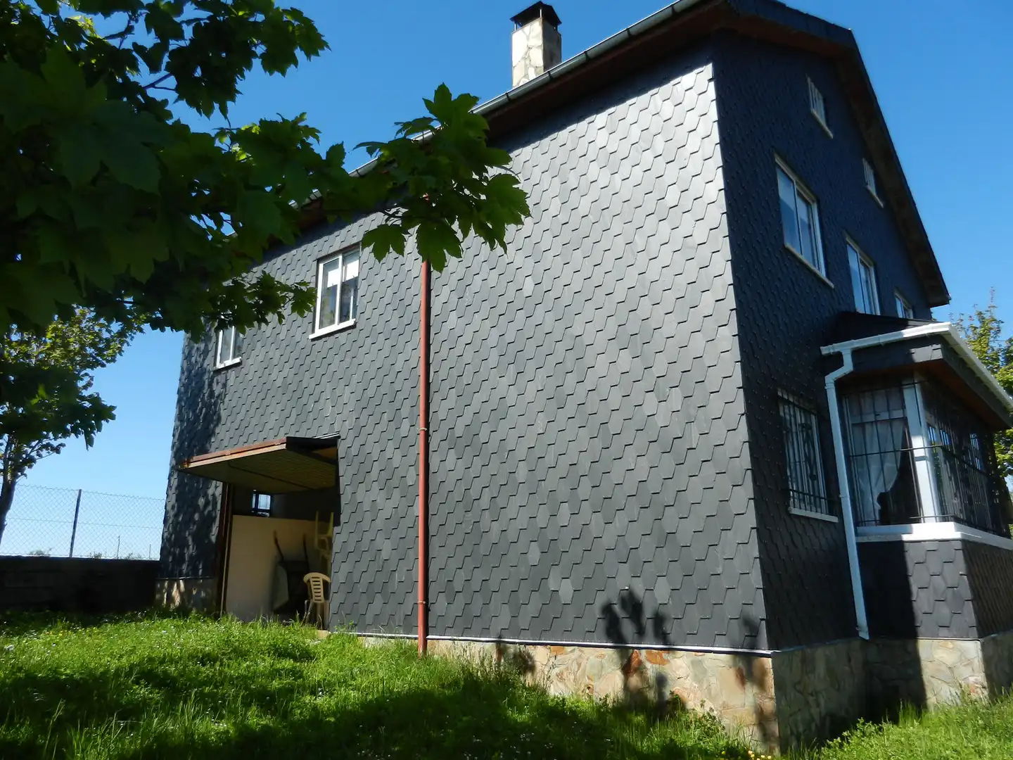 Vista exterior de Casa o chalet en venta en Cervantes con Calefacción, Trastero y Amueblado