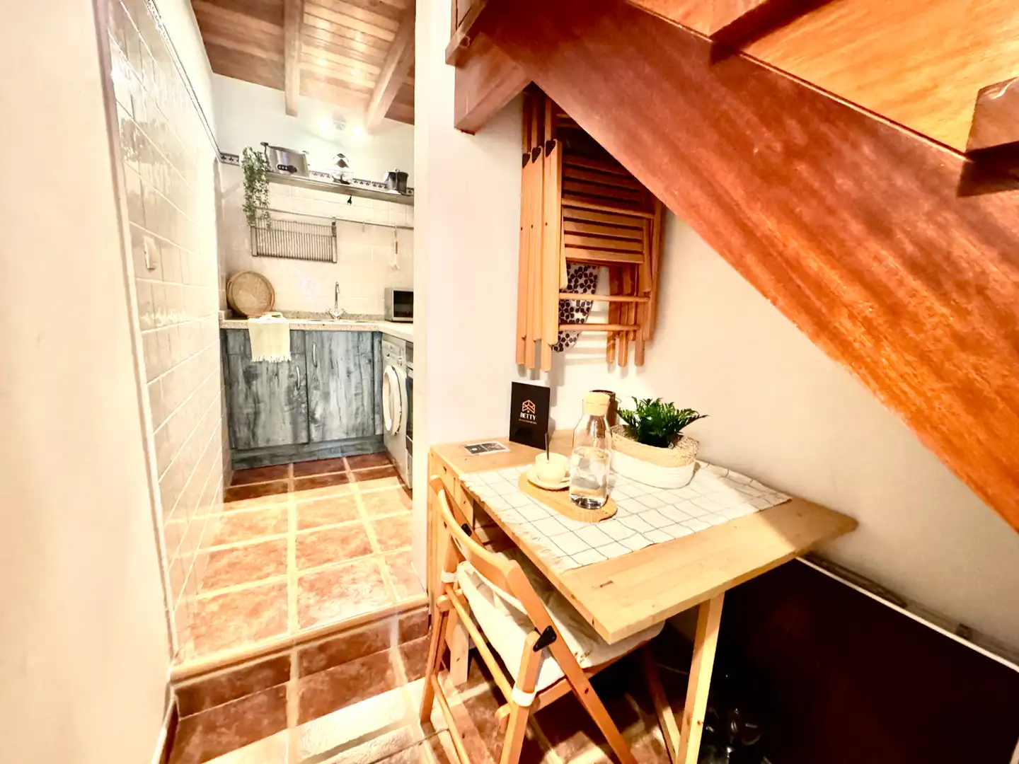Cocina de Casa adosada en venta en Villaviciosa con Calefacción, Parquet y Amueblado