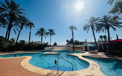 Piscina de Apartament en venda en Dénia amb Terrassa, Moblat i Piscina comunitària