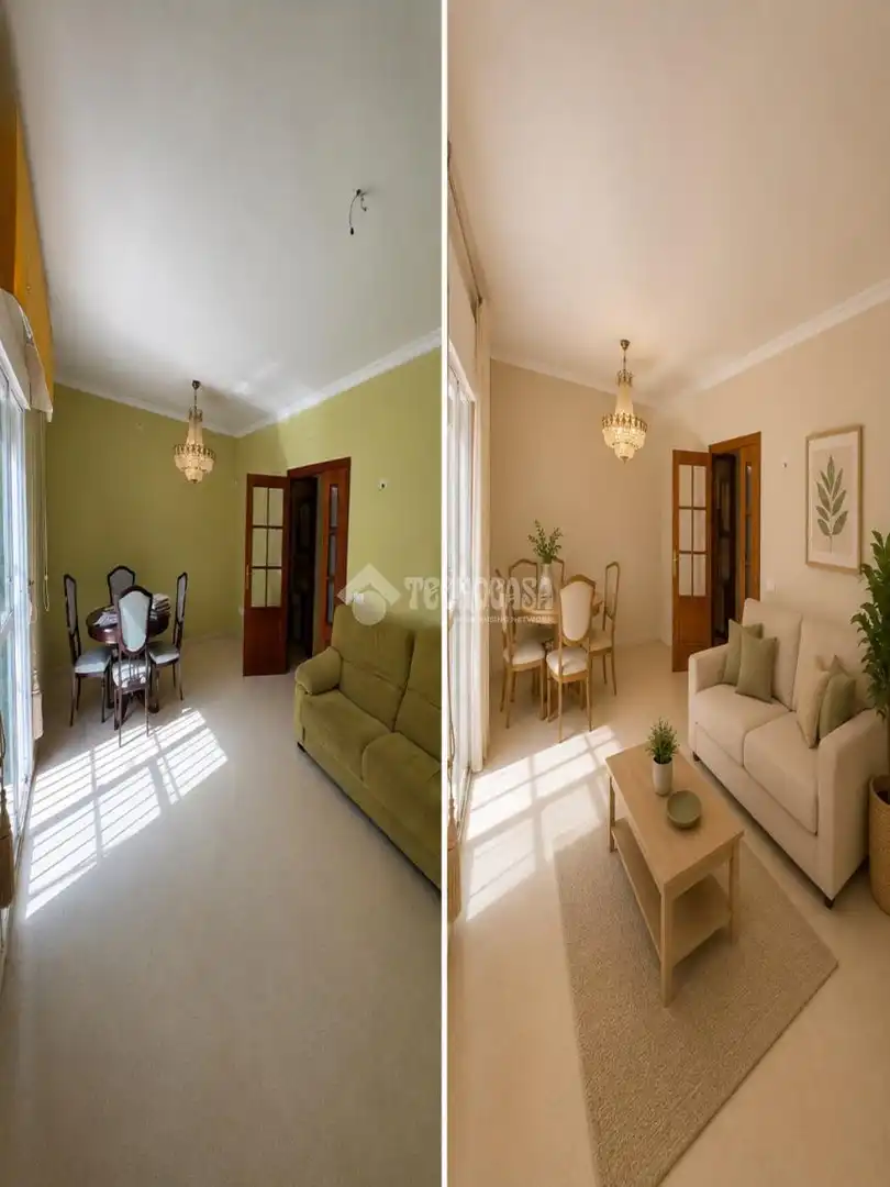 Sala de estar de Casa adosada en venta en La Rinconada con Aire acondicionado y Calefacción