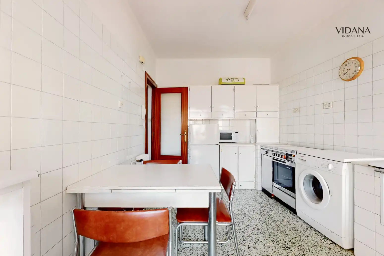Cocina de Piso en venta en  Pamplona / Iruña con Calefacción, Parquet y Terraza