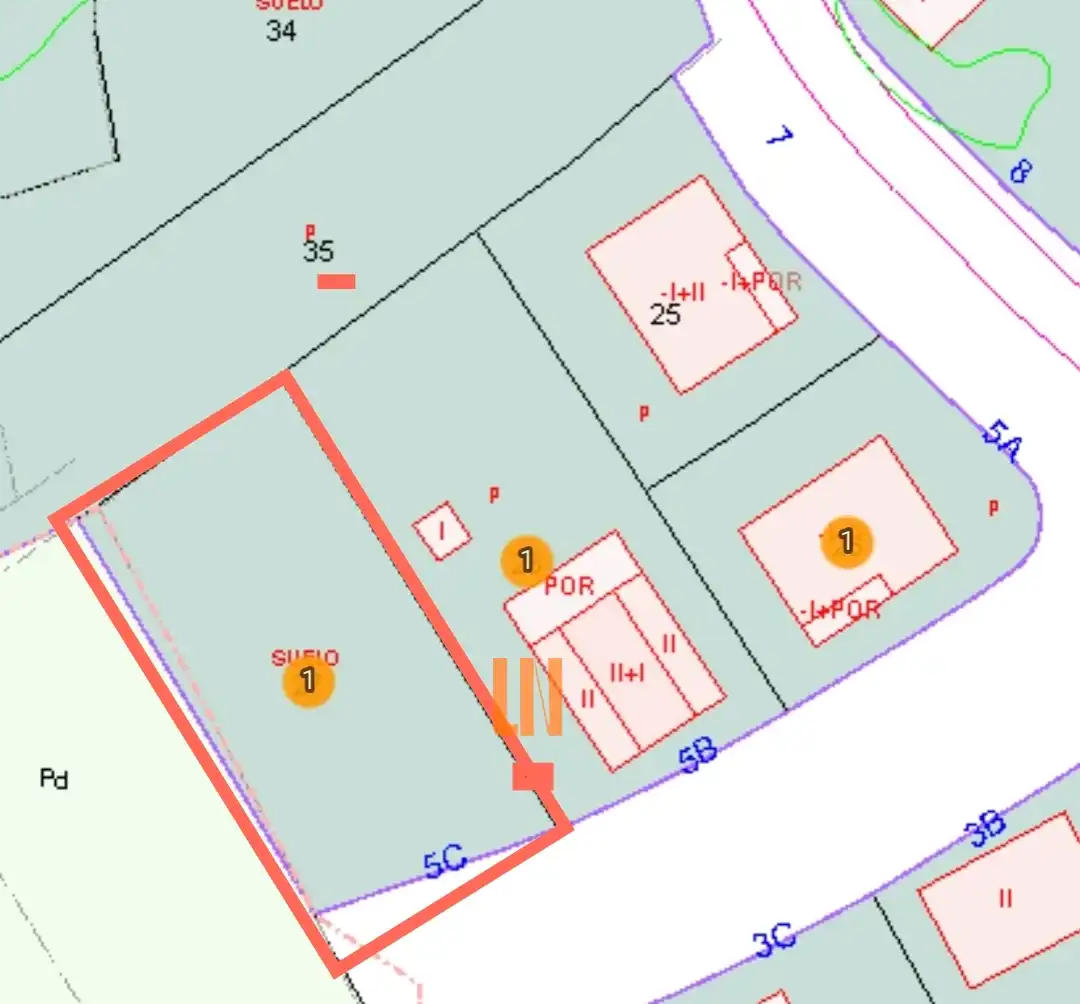 Residencial en venta en Oleiros