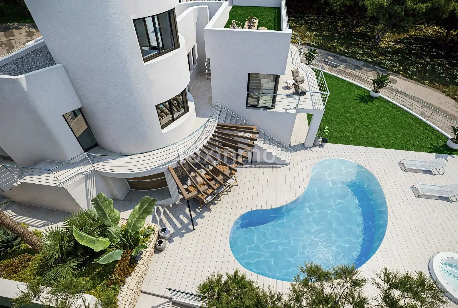 Terrassa de Casa o xalet en venda en Altea amb Aire condicionat, Terrassa i Traster