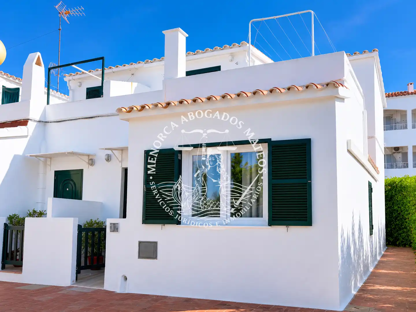 Vista exterior de Casa adosada en venda en Ciutadella de Menorca amb Aire condicionat, Calefacció i Terrassa