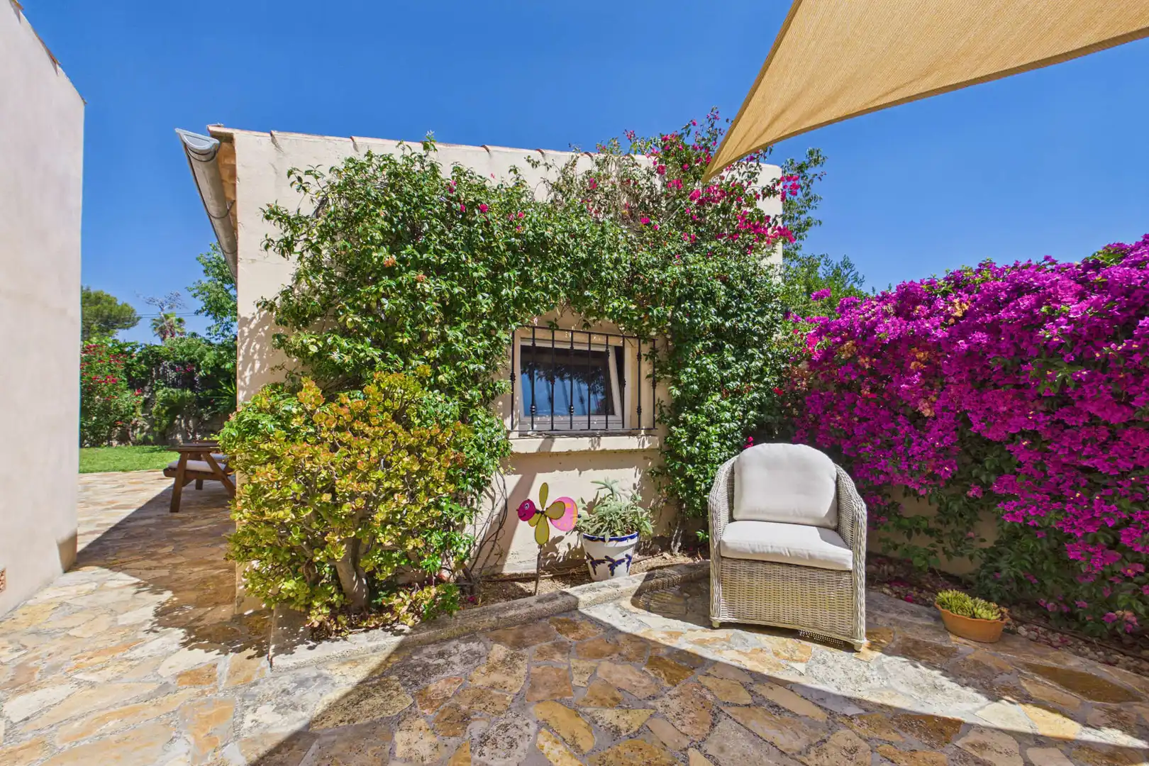 Terraza de Finca rústica en venta en Muro con Aire acondicionado, Terraza y Amueblado
