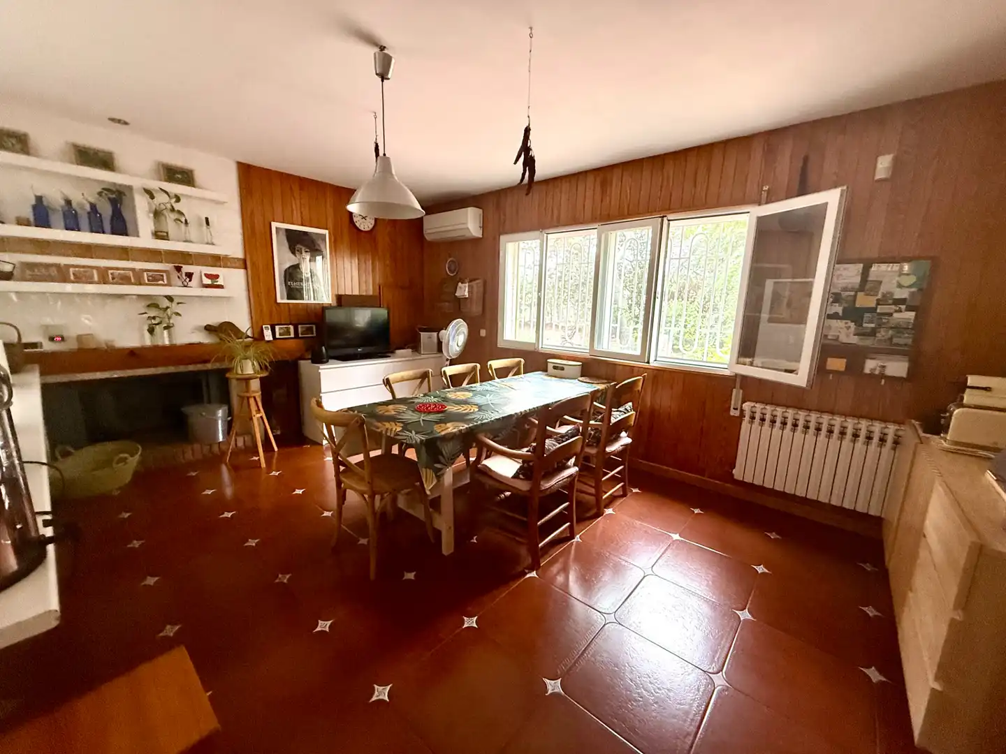 Comedor de Casa o chalet en venta en Poblete con Aire acondicionado, Jardín privado y Piscina