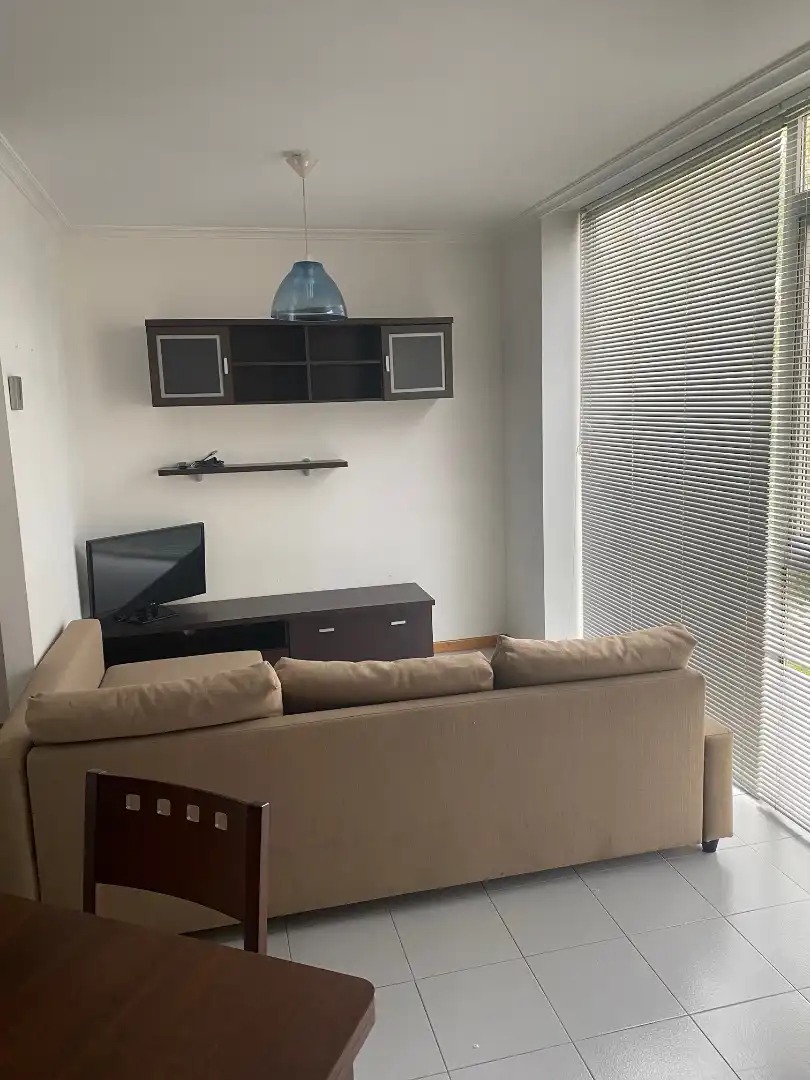 Sala de estar de Piso en venta en Brión con Calefacción, Parquet y Piscina