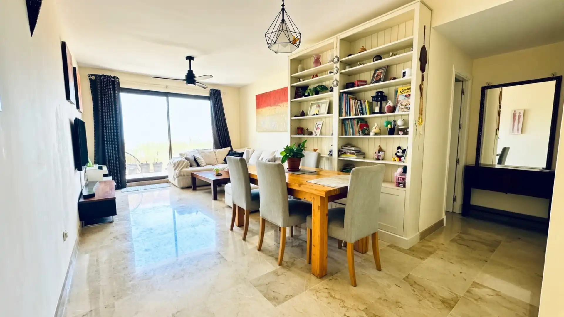 Dining room of Attic for sale in Manilva  with Air Conditioner, Terrace and Storage room
