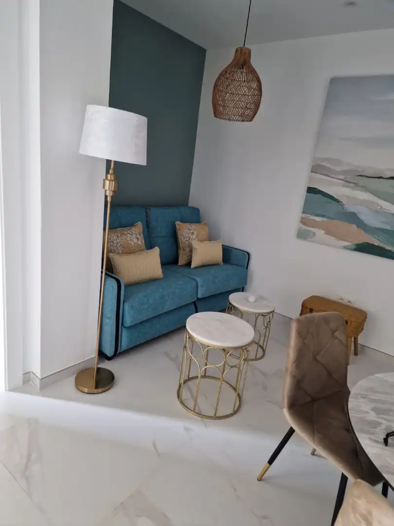 Living room of Flat for rent in Granada  with Air Conditioner, Furnished and Microwave