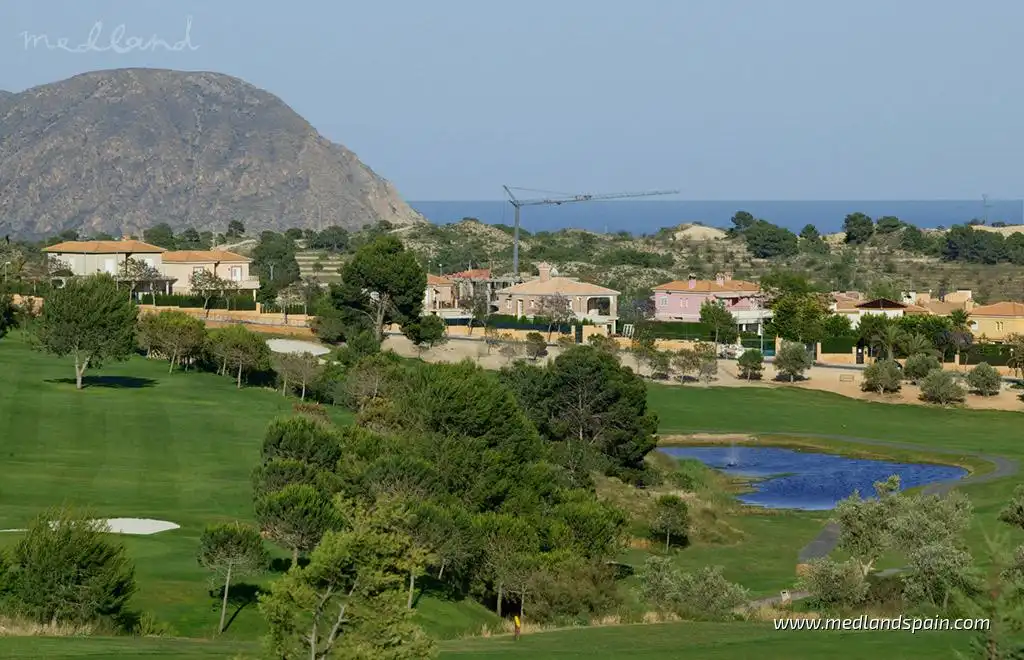 Exterior view of Houses for sale in Aspe  with Private garden and Swimming Pool