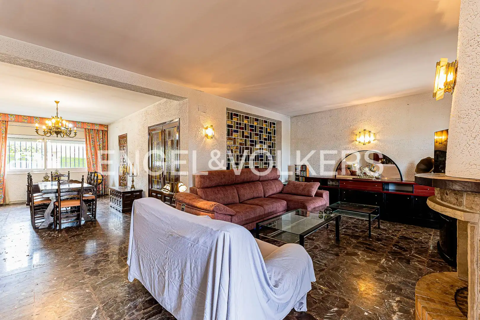 Living room of Houses for sale in Cubelles  with Air Conditioner, Heating and Private garden