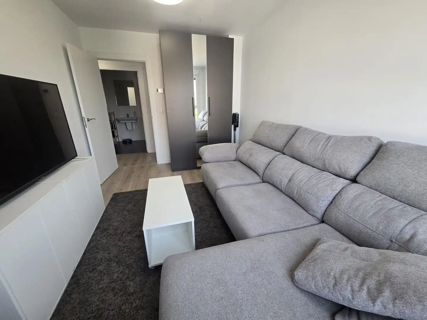 Living room of Flat for sale in  Logroño  with Heating, Terrace and Storage room
