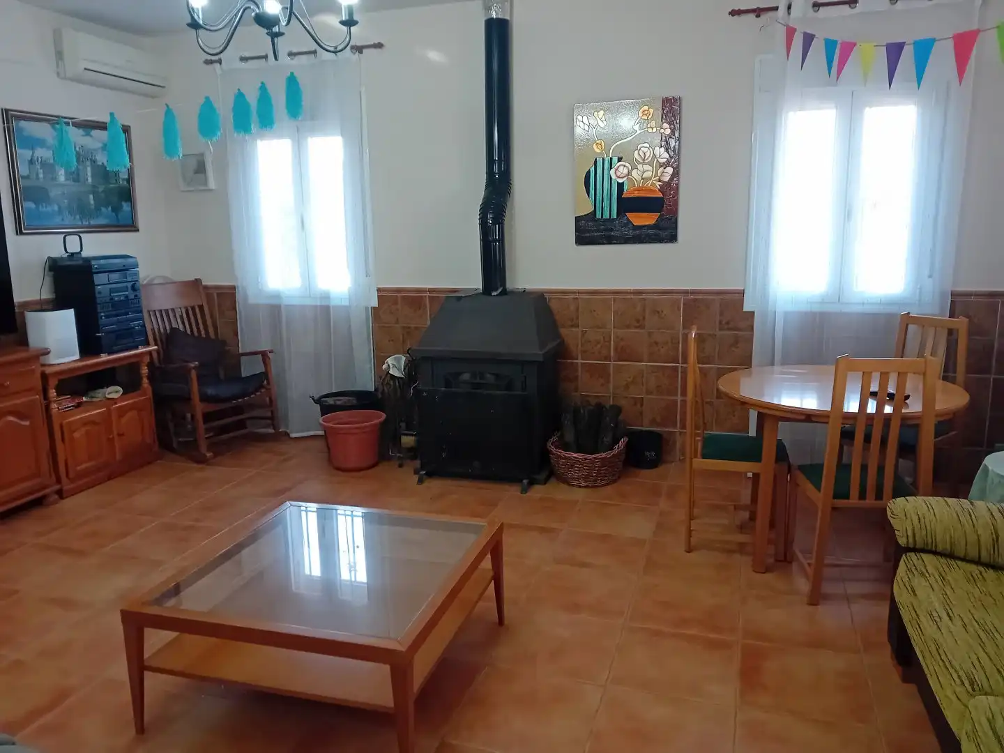Sala de estar de Casa o chalet en venta en Carrión de Calatrava con Aire acondicionado, Calefacción y Terraza