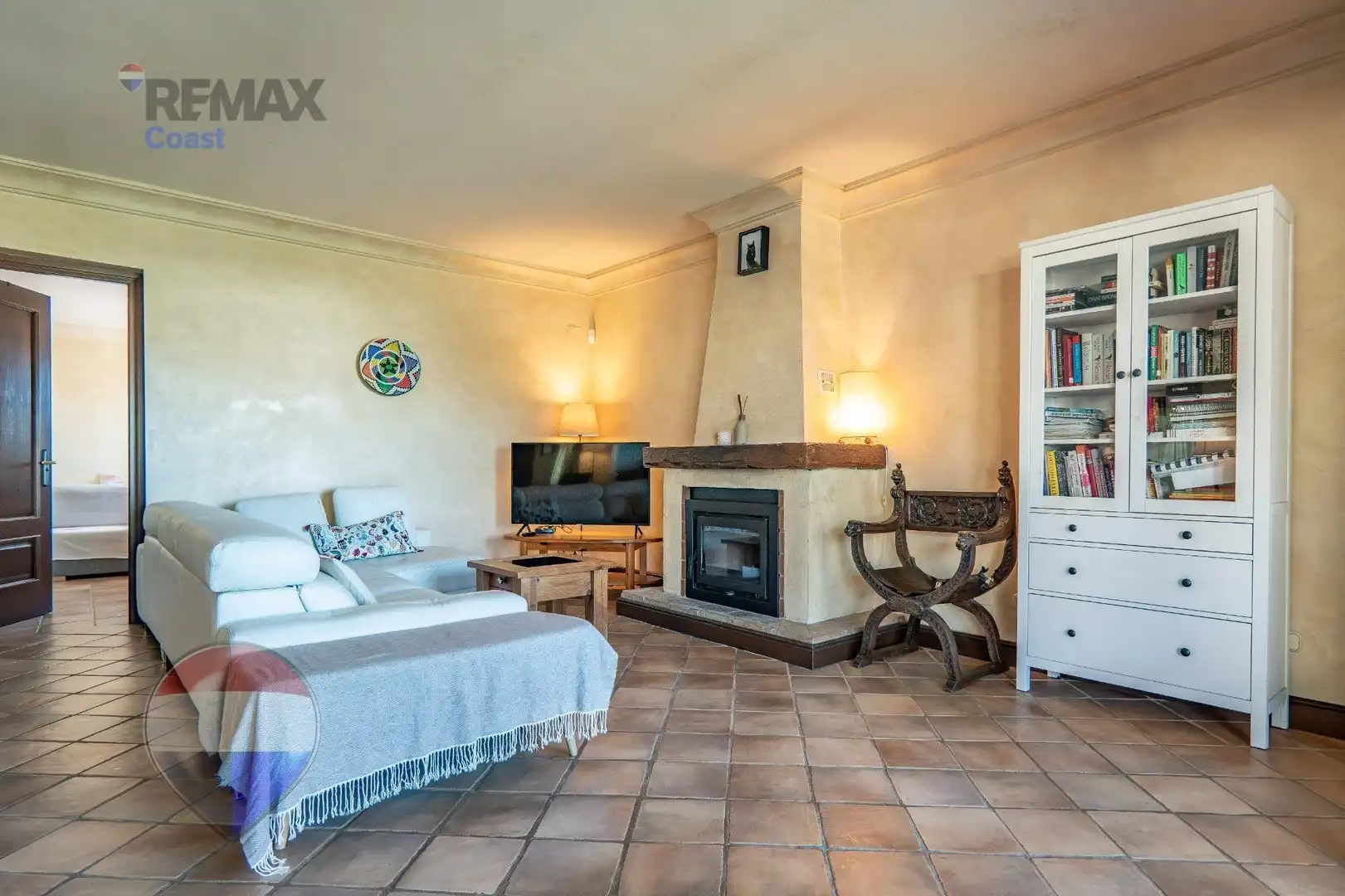Sala de estar de Casa o chalet en venta en Marbella con Calefacción, Jardín privado y Terraza