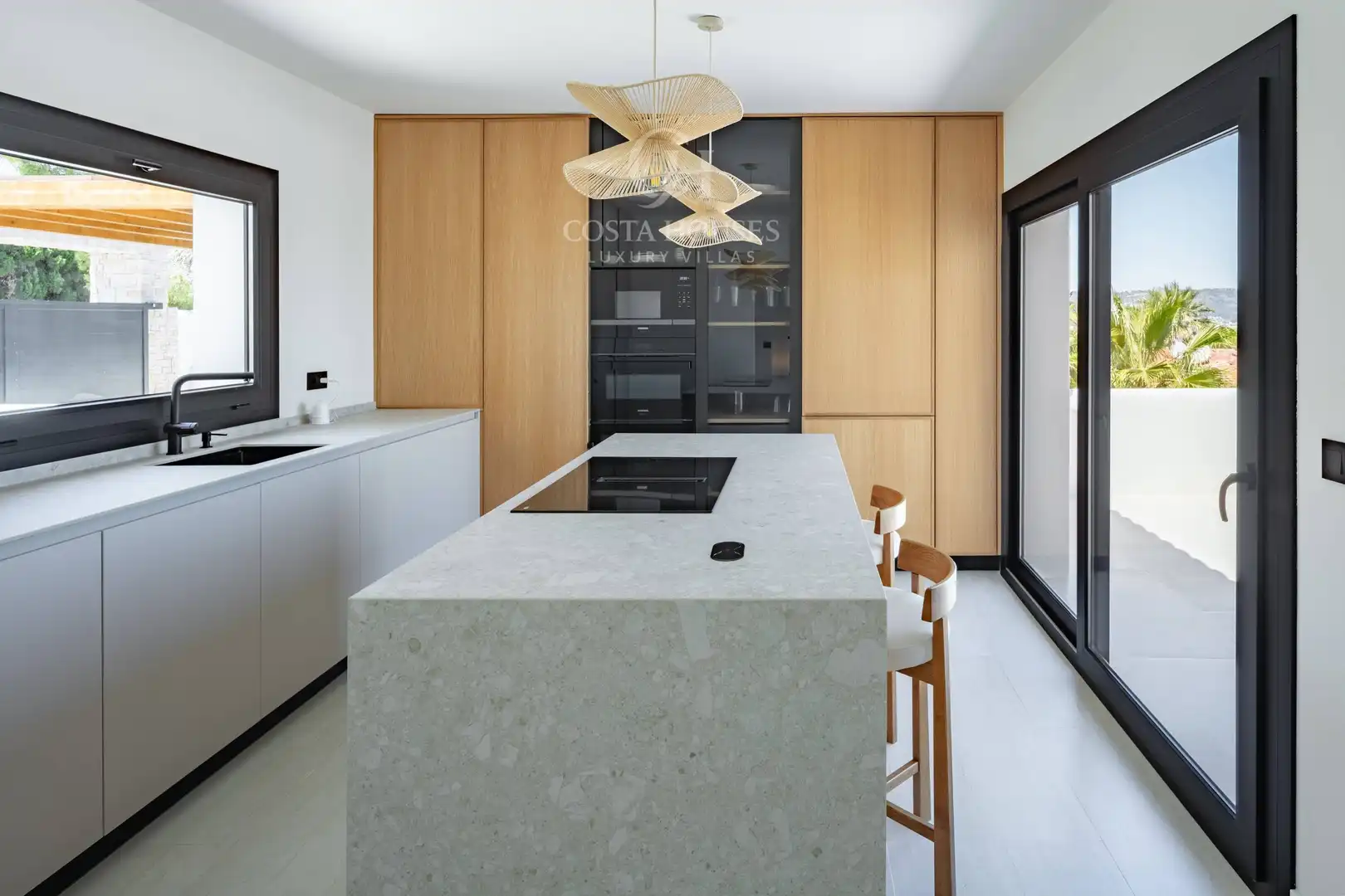 Kitchen of Houses for sale in Jávea / Xàbia  with Air Conditioner, Heating and Private garden