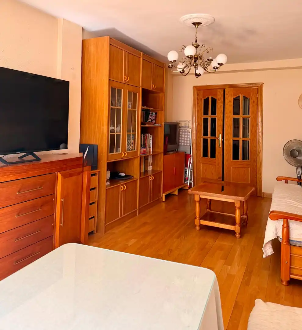 Living room of Flat for sale in Granada  with Furnished