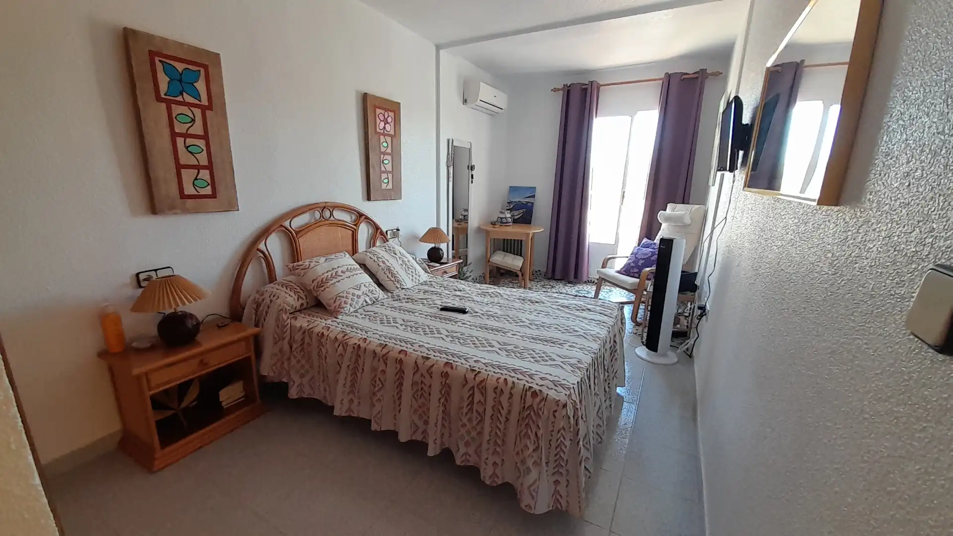 Dormitori de Casa o xalet en venda en Mazarrón amb Aire condicionat, Jardí privat i Piscina