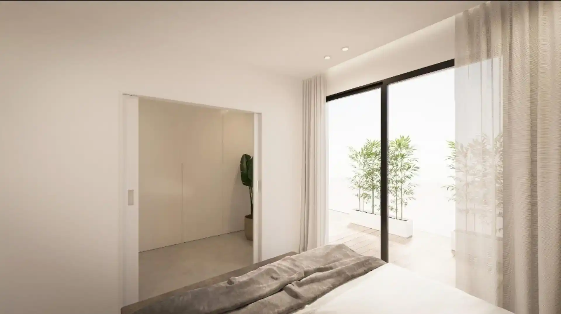 Dormitori de Casa o xalet en venda en Málaga Capital amb Aire condicionat, Piscina i Balcó
