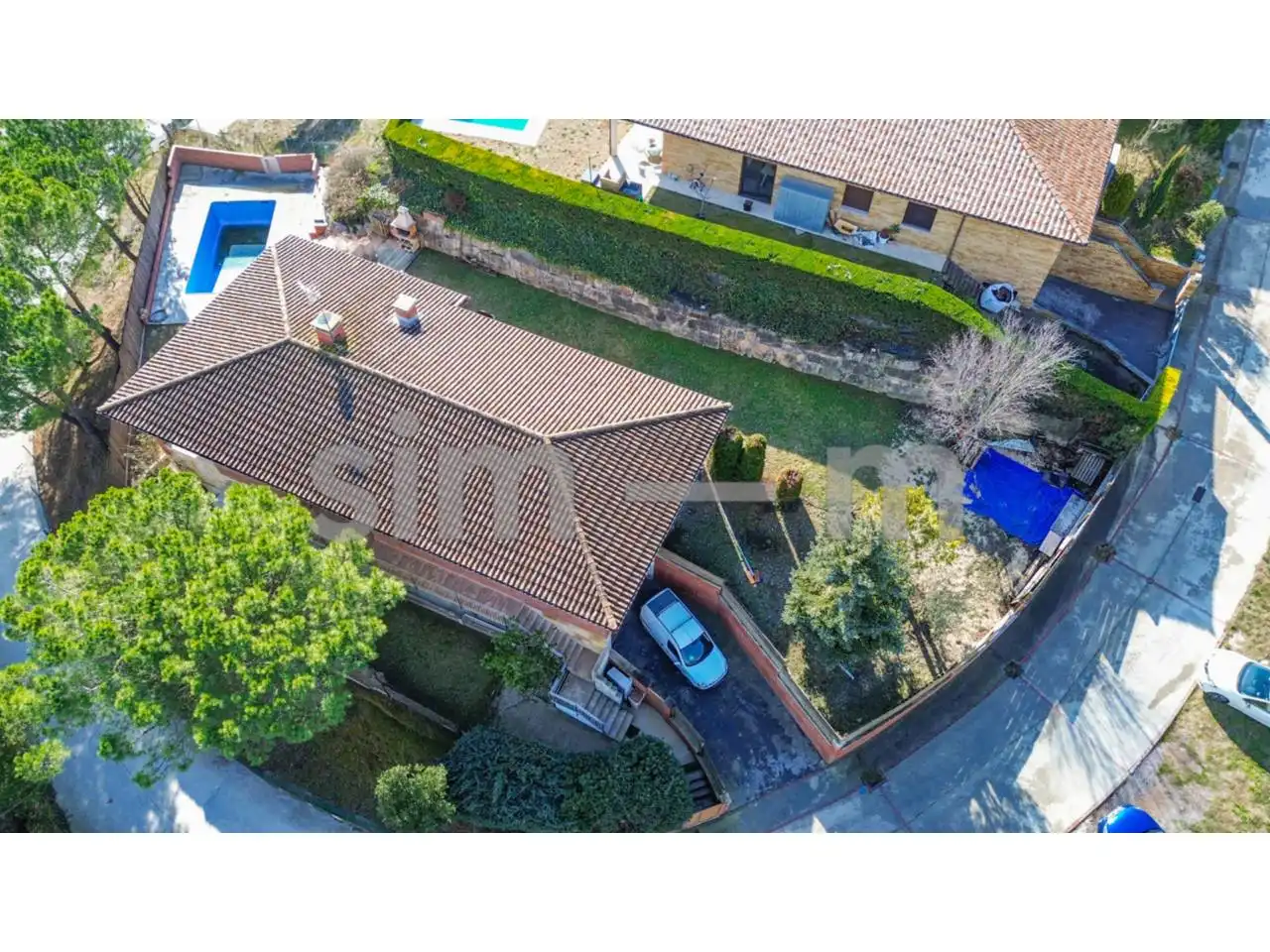 Vista exterior de Casa o xalet de lloguer en Tona amb Aire condicionat, Calefacció i Jardí privat