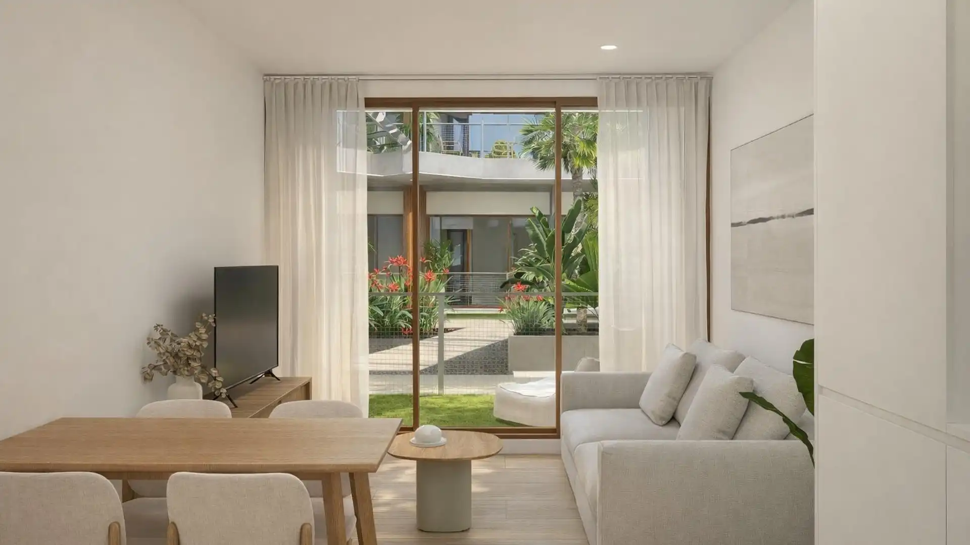 Sala de estar de Piso en venta en  Murcia Capital