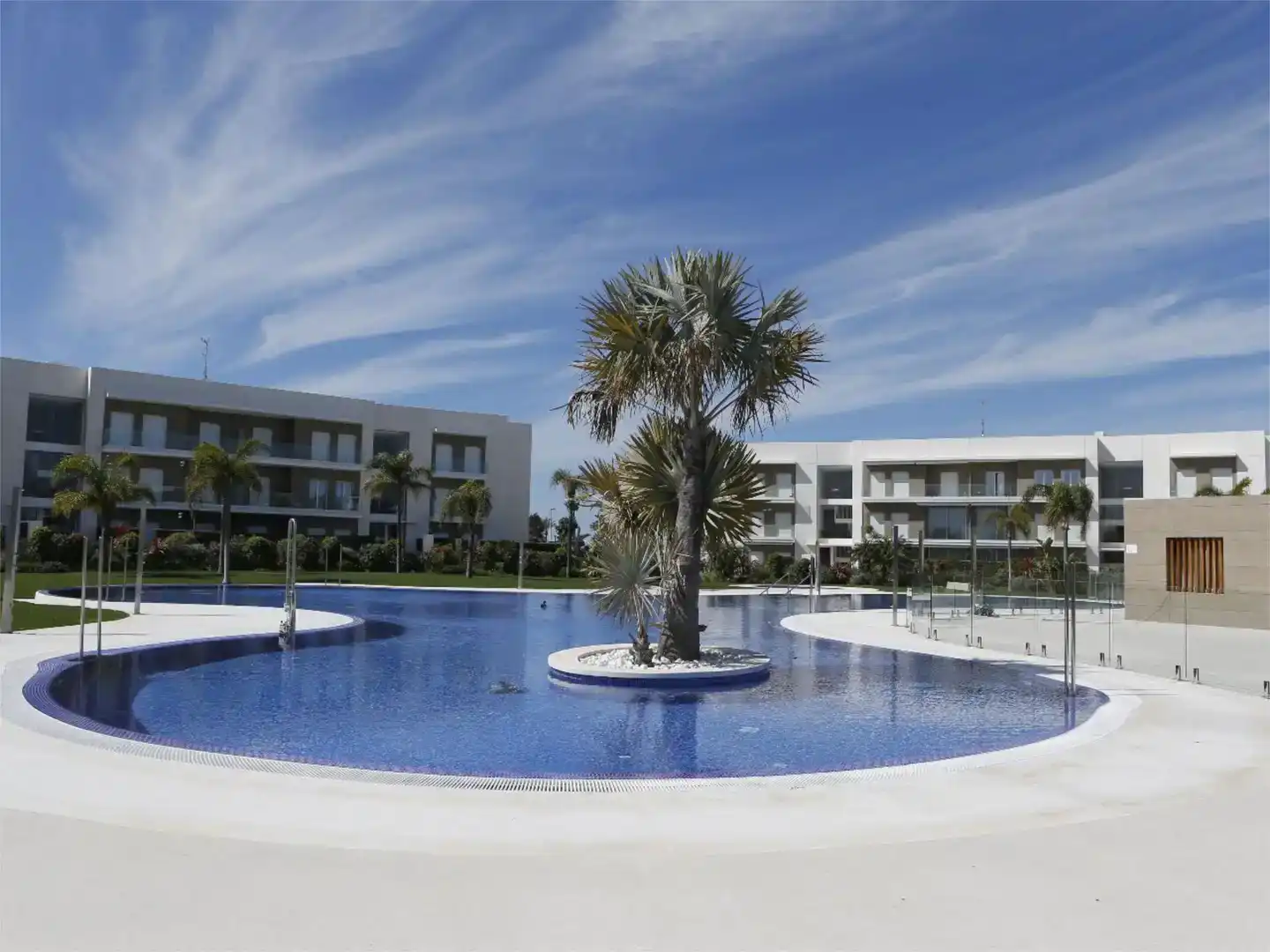 Piscina de Pis de lloguer en Las Tres Piedras - Costa Ballena