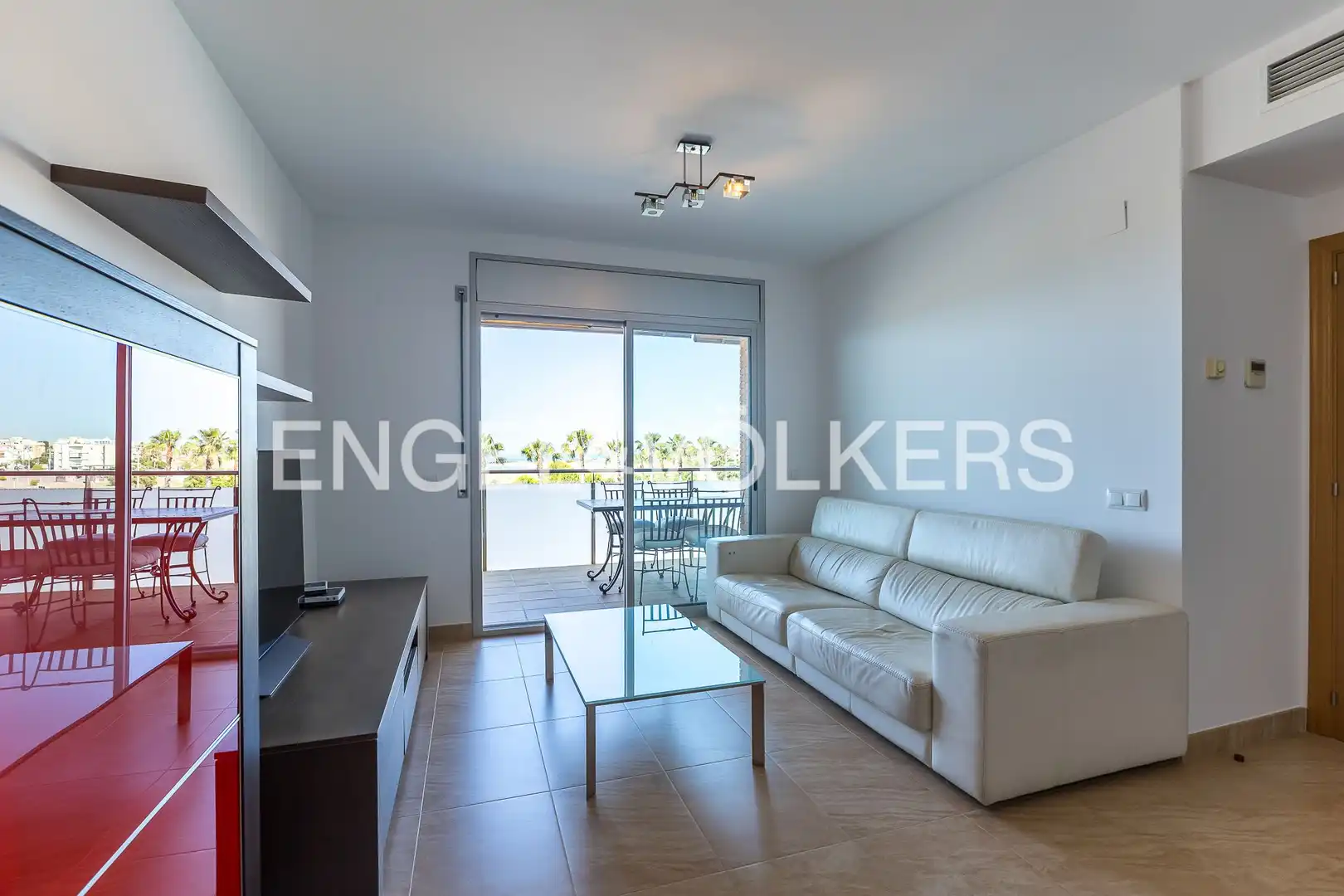 Sala de estar de Piso en venta en Cubelles con Aire acondicionado, Calefacción y Terraza
