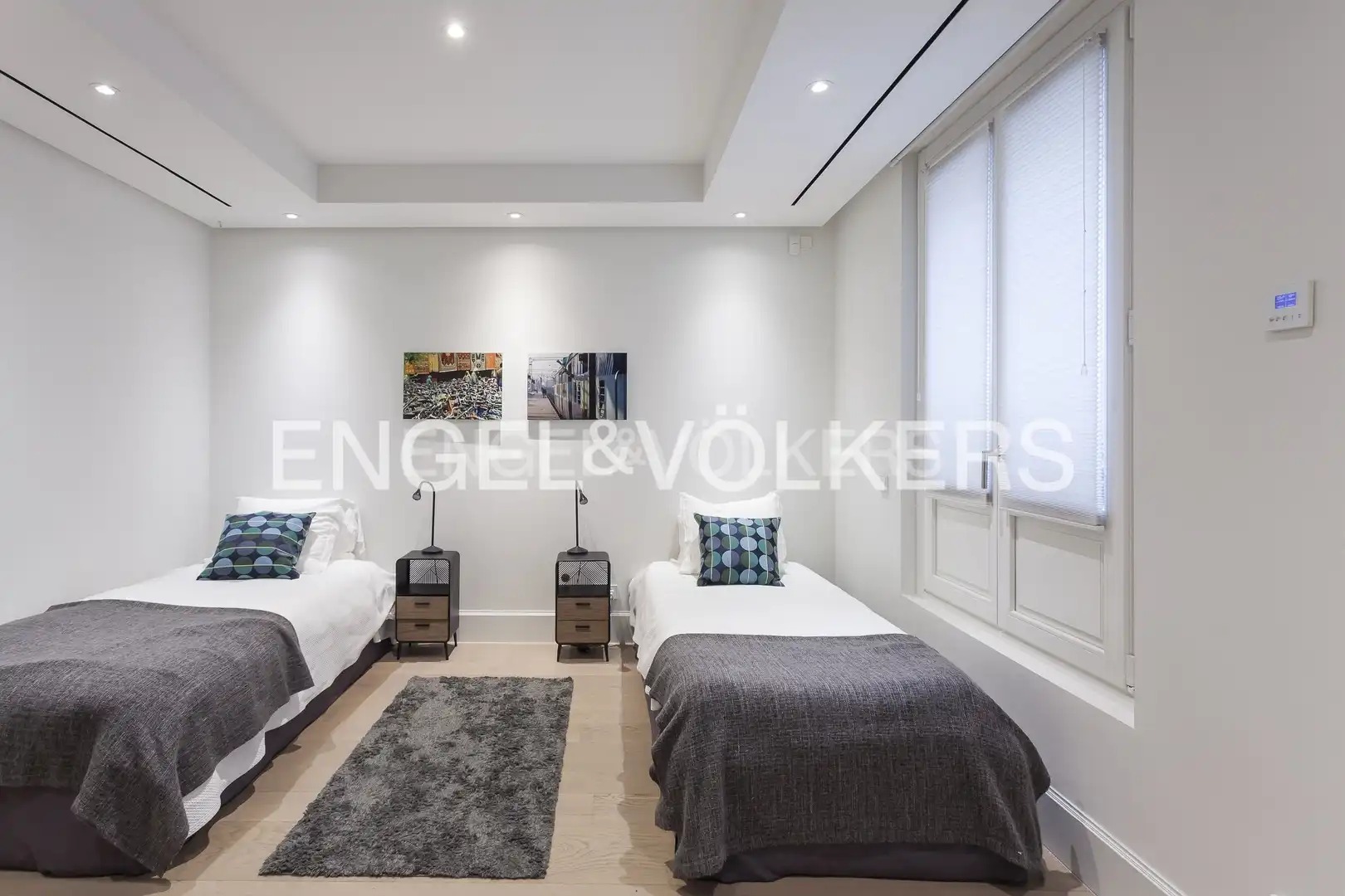Schlafzimmer von Wohnung zum Verkauf in Madrid mit Klimaanlage, Heizung und Parkett