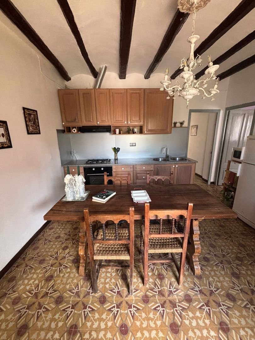 Cuina de Casa adosada en venda en Els Guiamets amb Terrassa, Traster i Moblat