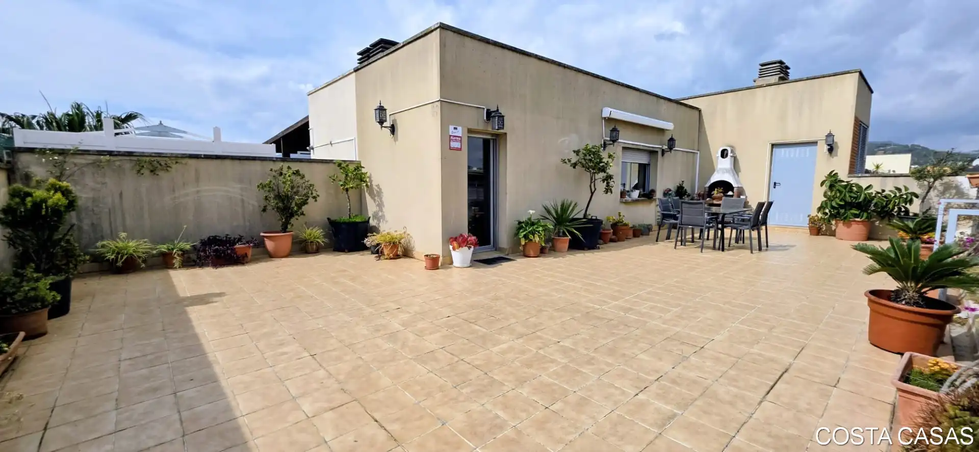 Terrace of Duplexes for sale in Castelldefels  with Air Conditioner, Heating and Parquet flooring