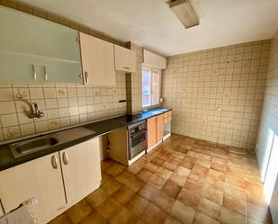 Kitchen of Flat for sale in Gijón   with Heating, Private garden and Parquet flooring