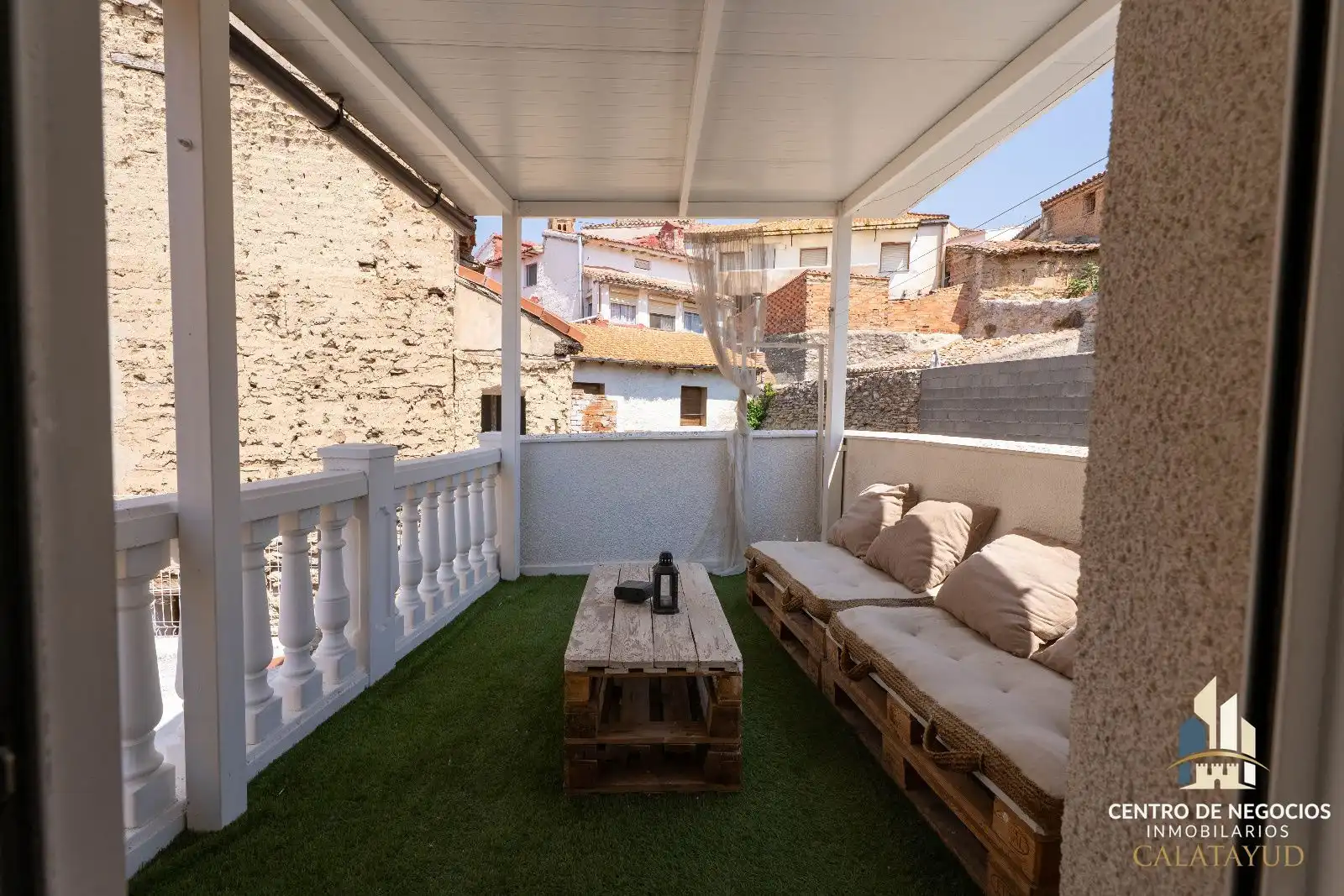Terraza de Casa o chalet en venta en Maluenda con Calefacción, Terraza y Amueblado