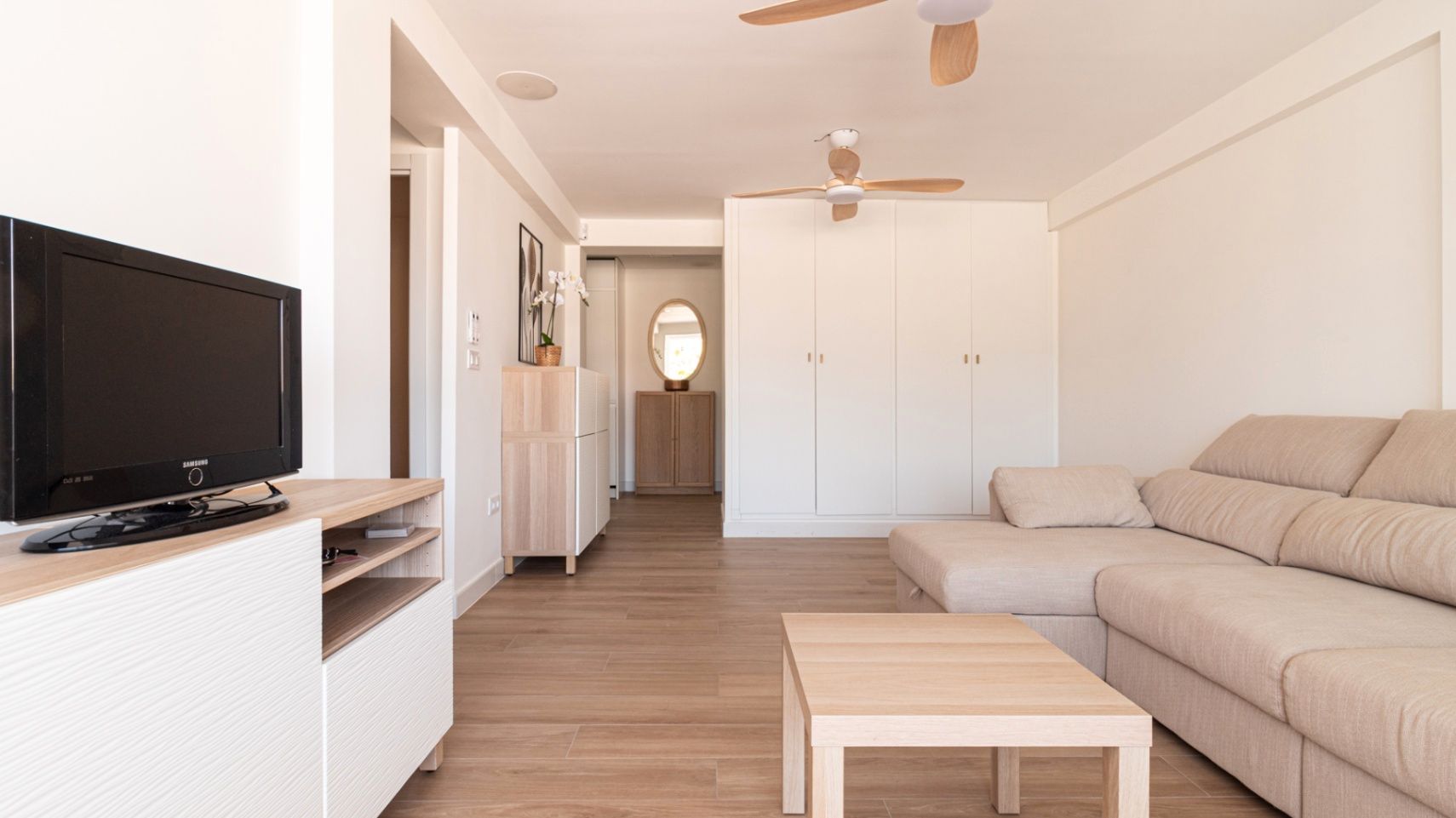 Sala d'estar de Apartament en venda en Dénia amb Terrassa