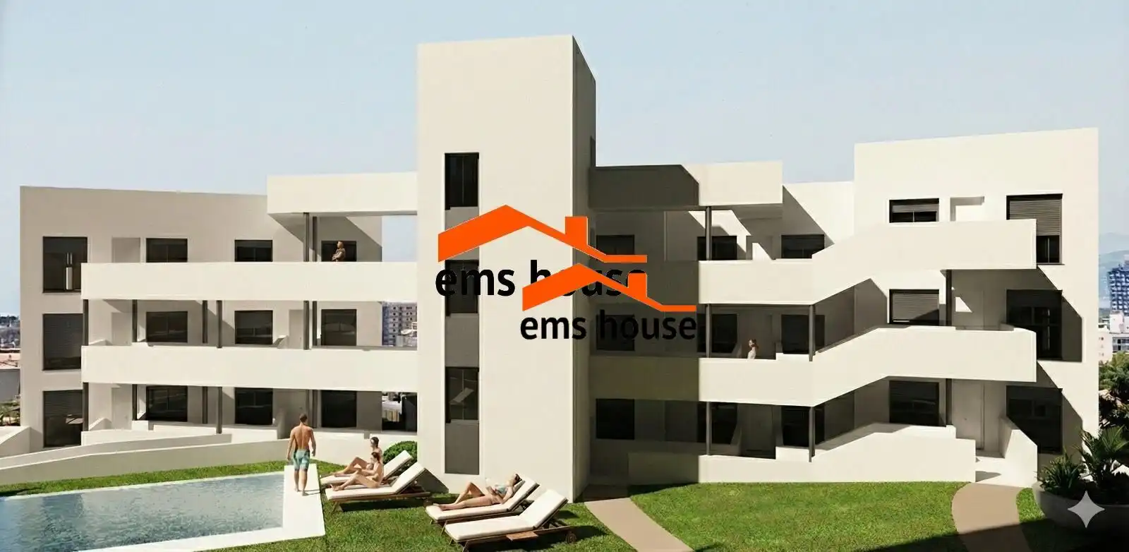 Vista exterior de Apartament en venda en Palamós amb Terrassa i Piscina comunitària