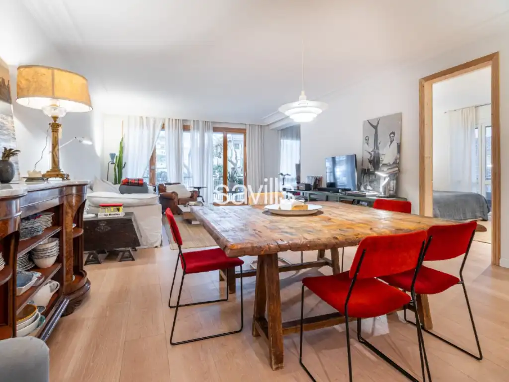 Sala de estar de Apartamento en venta en Barcelona con Balcón