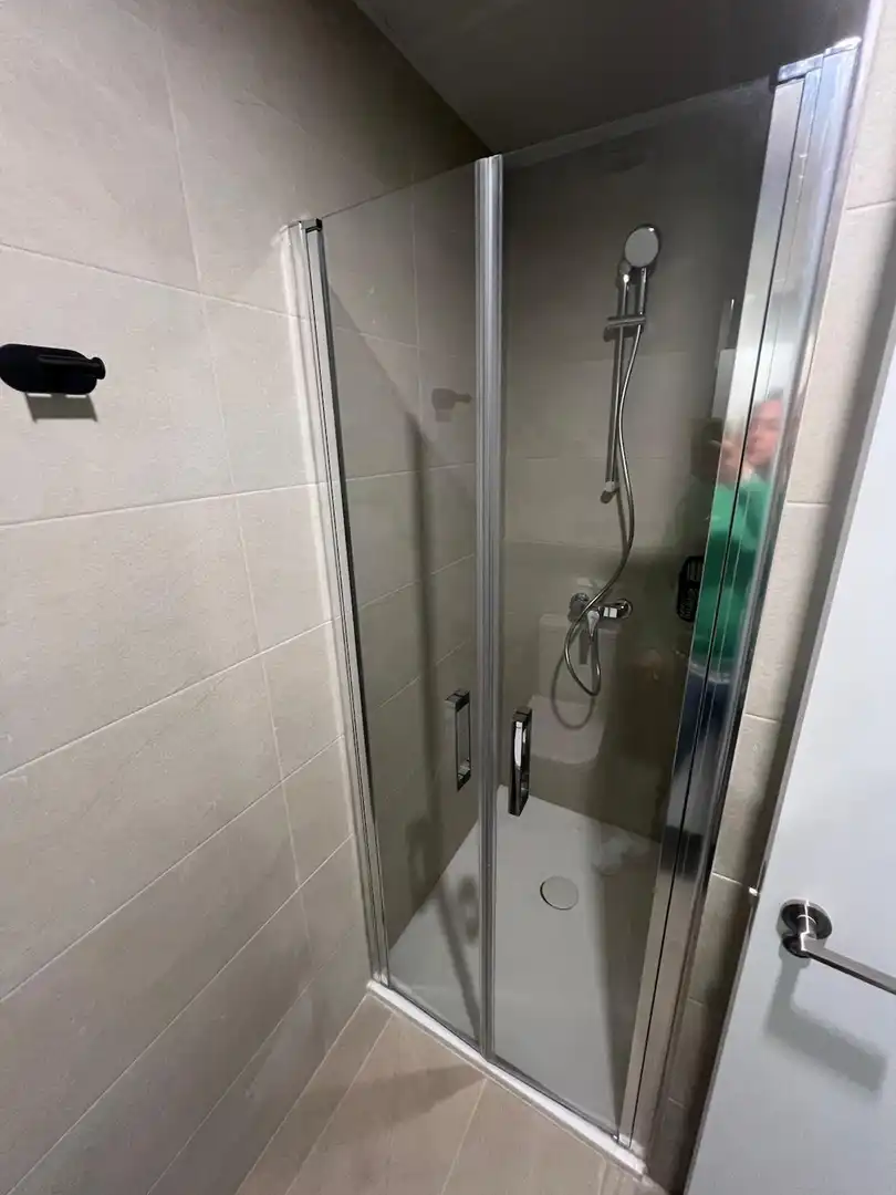 Baño de Apartamento de alquiler en Málaga con Aire acondicionado, Amueblado y Piscina comunitaria