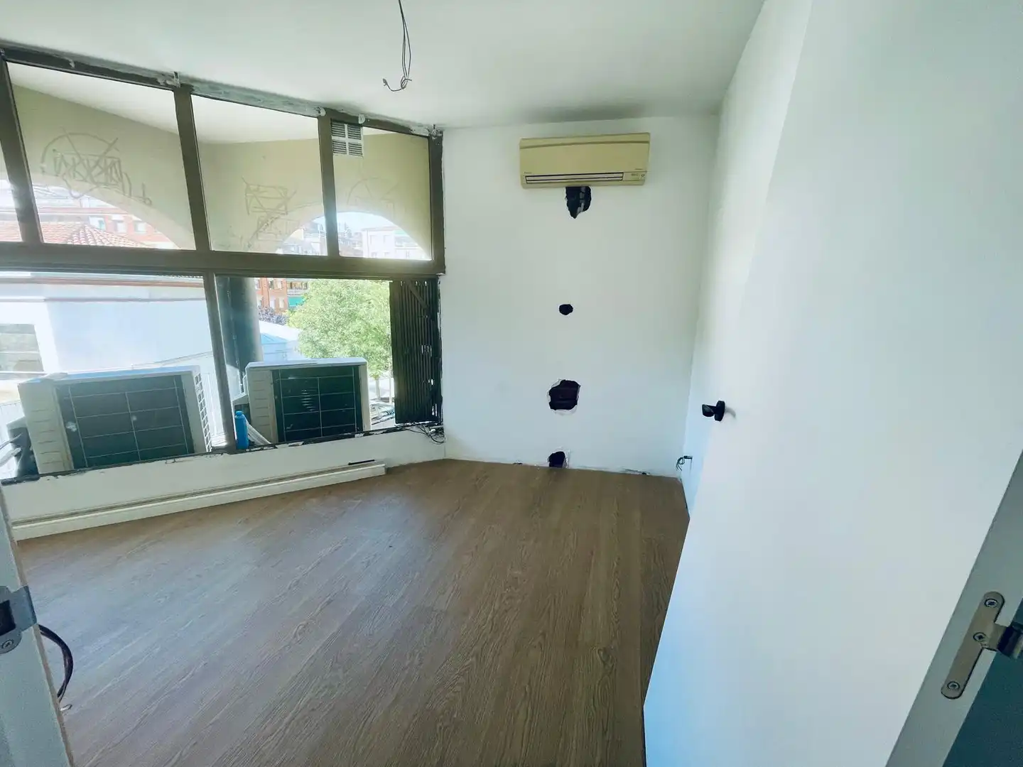 Schlafzimmer von Maisonette zum Verkauf in Badalona mit Klimaanlage, Parkett und Abstellraum