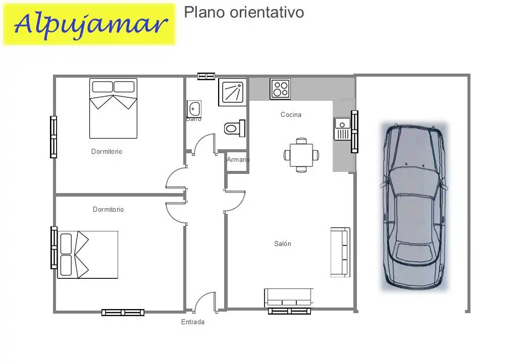 Houses for sale in Berja  with Air Conditioner, Private garden and Terrace