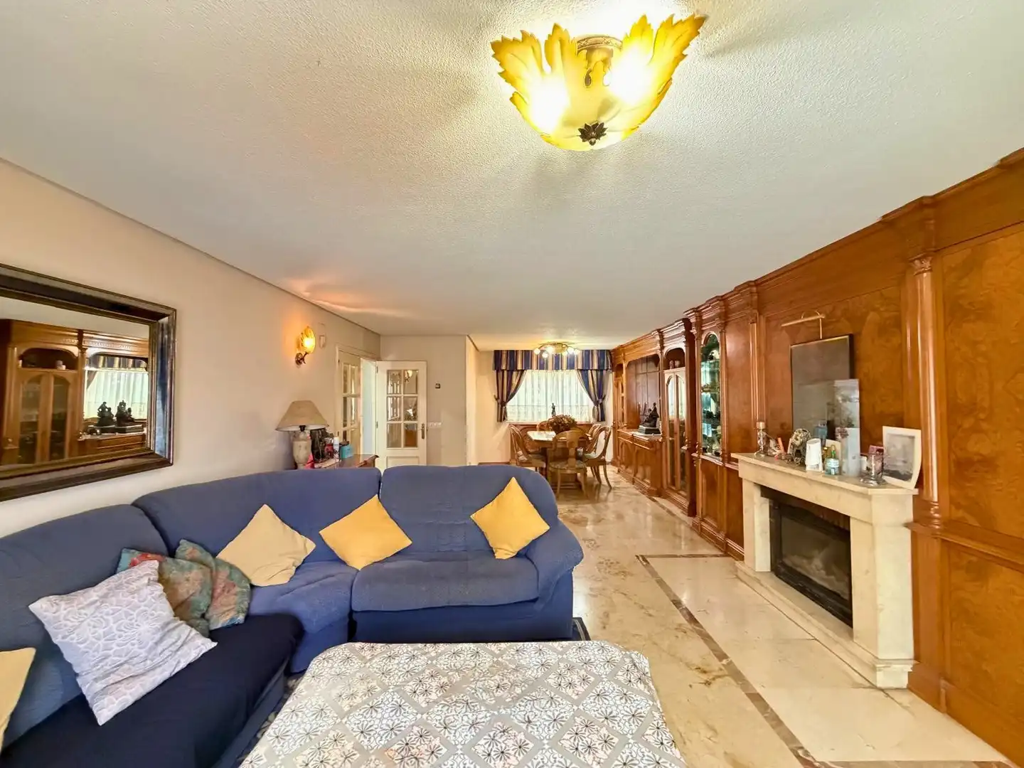 Sala de estar de Casa o chalet en venta en Rivas-Vaciamadrid con Aire acondicionado, Calefacción y Jardín privado