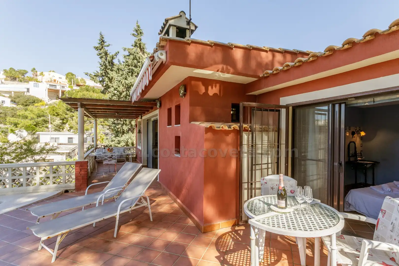 Terrassa de Casa o xalet en venda en El Campello amb Aire condicionat, Jardí privat i Terrassa