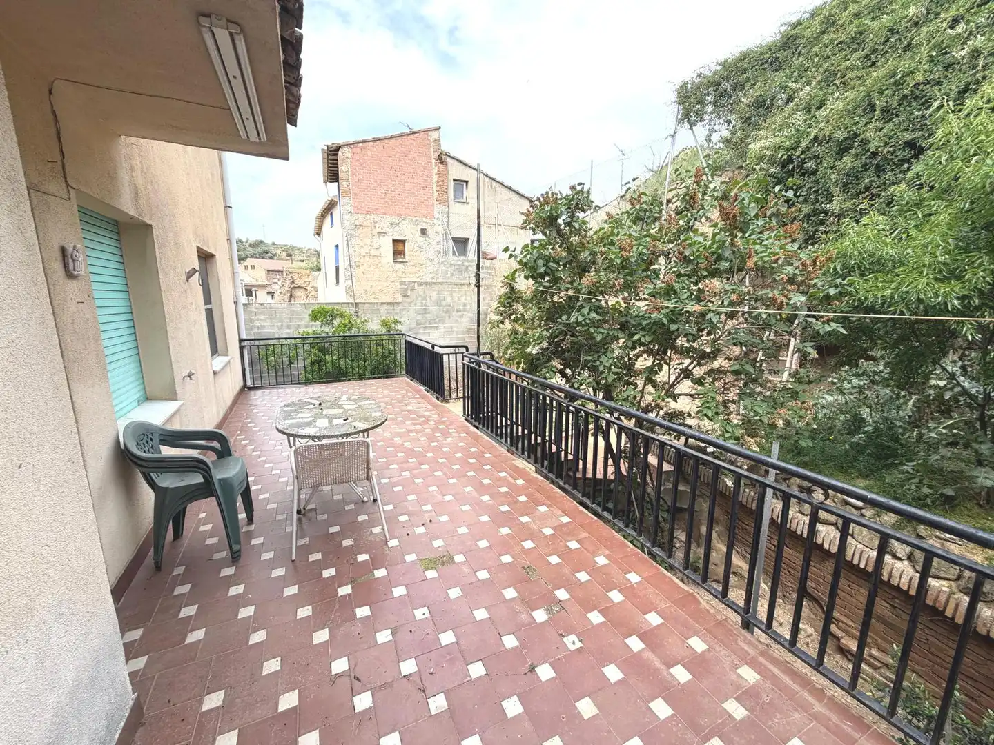 Terrassa de Casa o xalet en venda en Tamarite de Litera amb Calefacció, Jardí privat i Terrassa