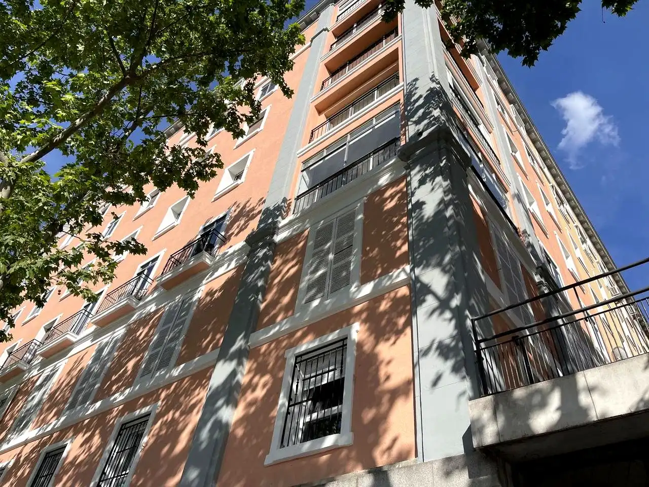 Vista exterior de Apartament de lloguer en Madrid amb Aire condicionat, Calefacció i Moblat